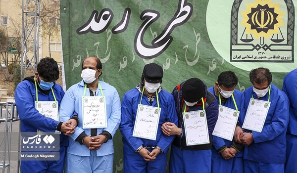 فیلم| دستگیری اعضای باند سارقان مسلح با 11 فقره سرقت در گرگان