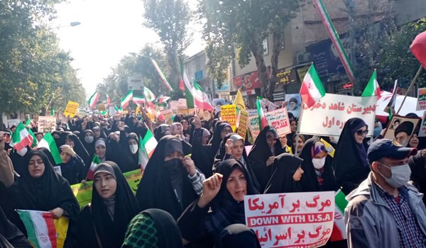 فیلم| راهپیمایی 13 آبان در گرگان