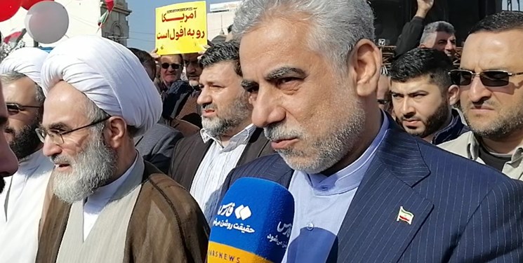 حضور مردم در راهپیمایی 13 آبان ماه پیام مقاومت و ایستادگی به دشمن داده است