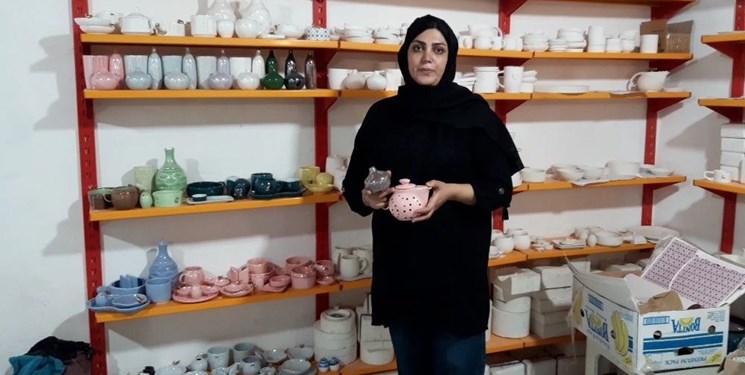 جادوی اشتغال بانوی گیلانی با آب، خاک و آتش + فیلم