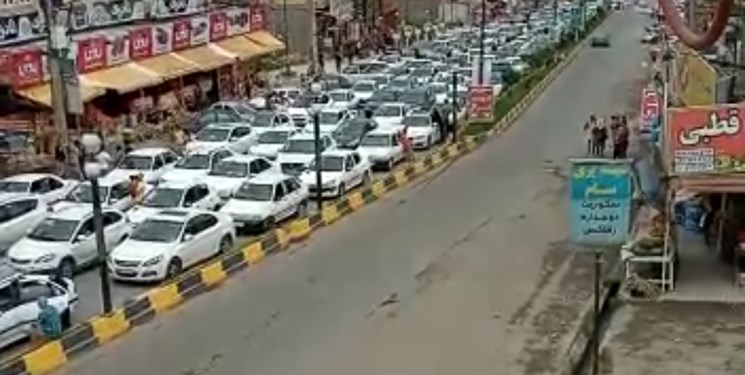 ترافیک در محور کندوان/ اعمال محدودیت یک‌طرفه از ساعت 17