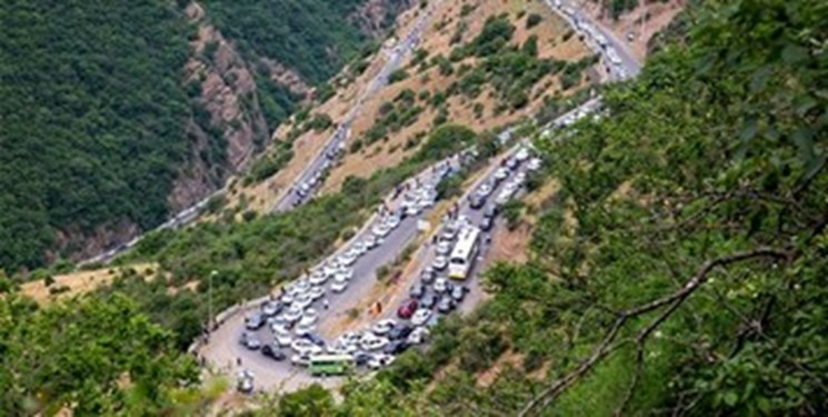 اعمال محدودیت‌های ترافیکی در جاده‌های شمال