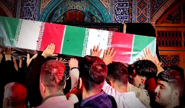 فیلم| وداع دهه نودی‌های شفت با شهید گمنام