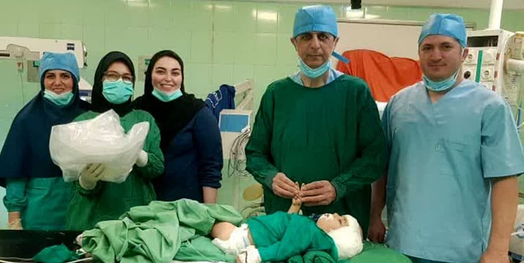 بازگشت شنوایی به کودک گلستانی در بابل /  دست پر تیم جراحی کاشت حلزون بعدار 4 ماه تلاش