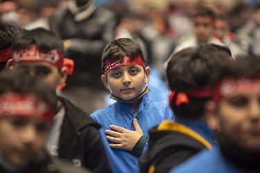 مراسم دانش آموزی رفیق شهیدم در گرگان