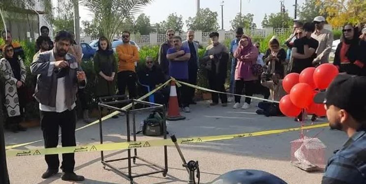 راه‌یابی نمایش خیابانی «نذری برای سردار» به جشنواره سراسری تئاتر سردار آسمانی