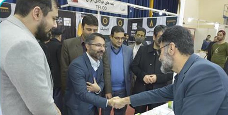 افتتاح نمایشگاه توانمندی‌های صادراتی ایران و اوراسیا در نمایشگاه منطقه آزاد انزلی