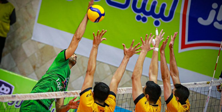 لیگ برتر والیبال| دو برد مقتدرانه هزار و هورسان