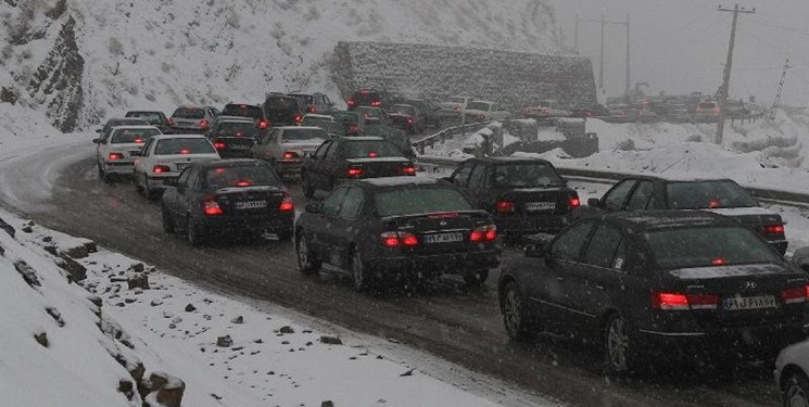 احتمال یخبندان در گردنه‌های هراز و کندوان