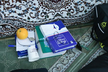 اعتکاف دانشجویان دانشگاه علوم دریایی نوشهر