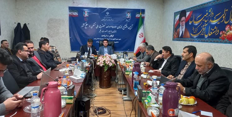 بهره برداری از 160 واحد مسکن مهر طرح نهضت ملی مسکن با حضور وزیر راه و شهرسازی