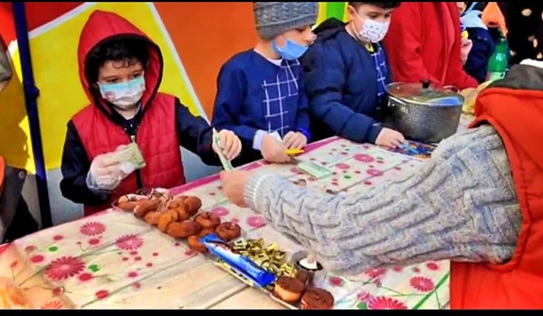 بازارچه دانش‌آموزان گیلانی با رنگ و بوی مهربانی