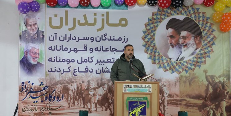 تجلیل از خادمین اردوگاه شهید جعفرزاده اندیمشک/توفیق است که برای شهدا خدمت می کنیم