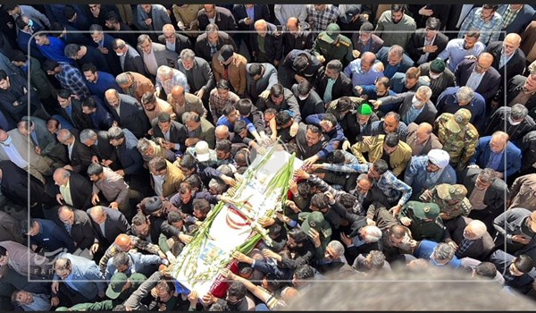 فیلم| مراسم تشییع باشکوه شهید مهقانی در گلستان