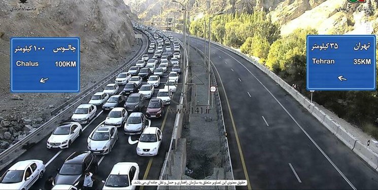 ترافیک پرحجم در خروجی‌های شمال/ احتمال لغو محدودیت یک‌طرفه کندوان