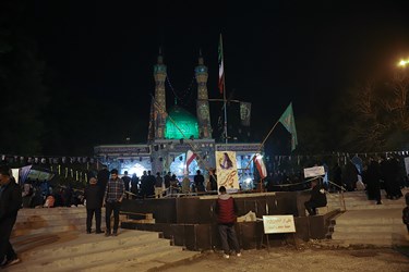 احیای شب بیست و یکم در امامزاده عبدالوافی کلارآباد