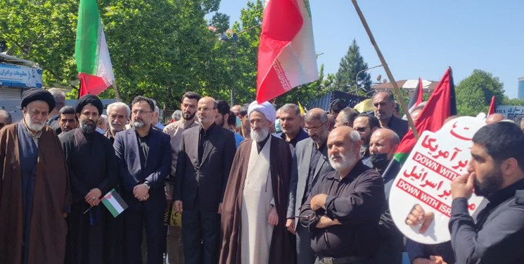 آغاز راهپیمایی روزقدس در دیدار علویان/  روز قدس روز التیام بغض ترک خورده فلسطین