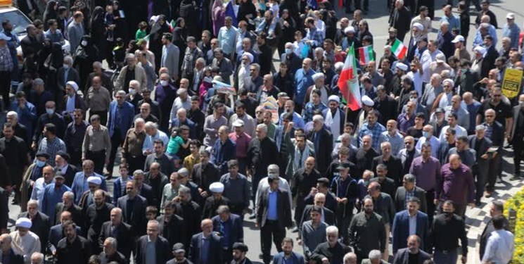 نمایش غیرت مازندرانی‌ها؛ حمایت از فلسطینی‌ها با چاشنی اعتراض به بی‌حجابی