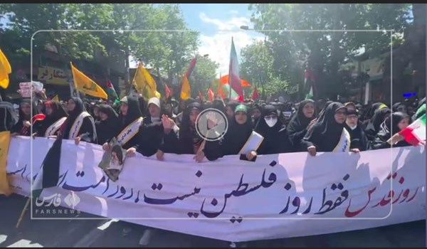فیلم| حضور بی سابقه گرگانی ها در حمایت از مردم مظلوم فلسطین