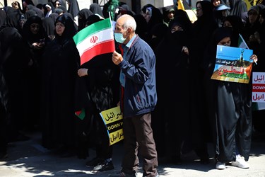 راهپیمایی مردم چالوس در روز جهانی قدس