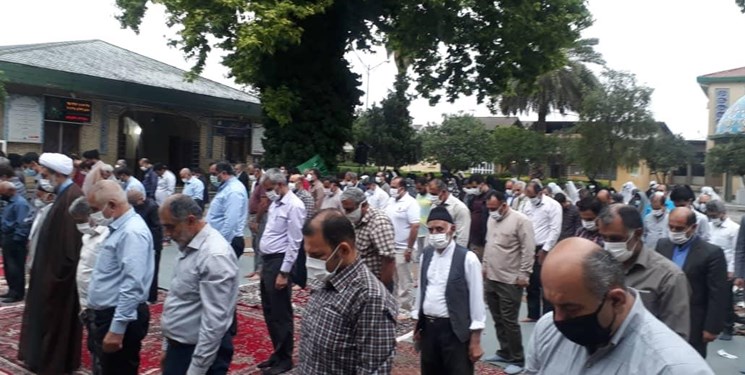 اقامه نماز عیدفطر در مصلاهای مازندران