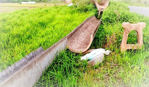ویدیوکامنت| شکستگی کانال آب در آستانه فصل زراعت
