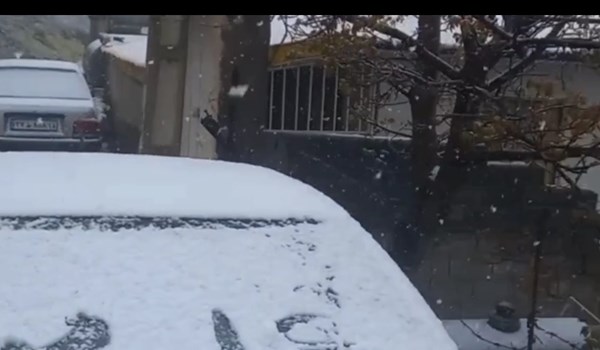 فیلم| حال و هوای زمستانی در چهل و پنجمین روز  بهار