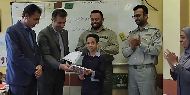 تقدیر از دانش‌آموز گیلانی حامی محیط زیست +فیلم