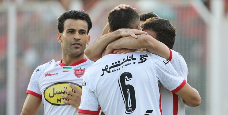 پایان نیمه اول | نساجی تسلیم قهرمان لیگ/ نساجی صفر پرسپولیس 2