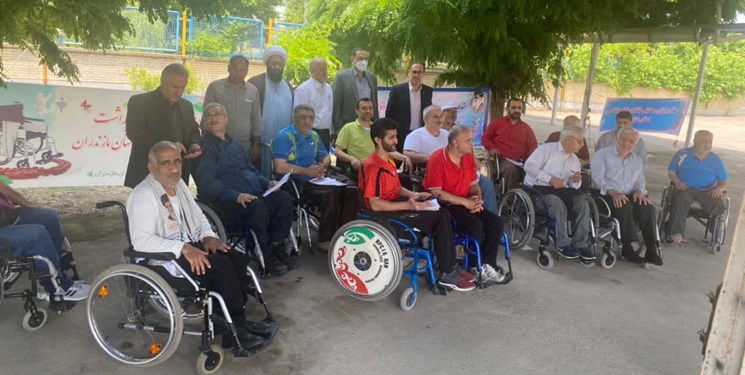 جانبازان نخاعی مازندران دست به تفنگ شدند