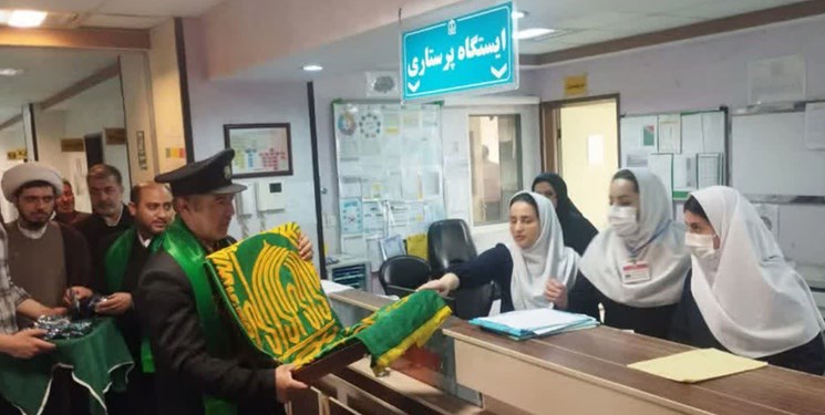 حضور کاروان خدام رضوی در شهرستان مینودشت