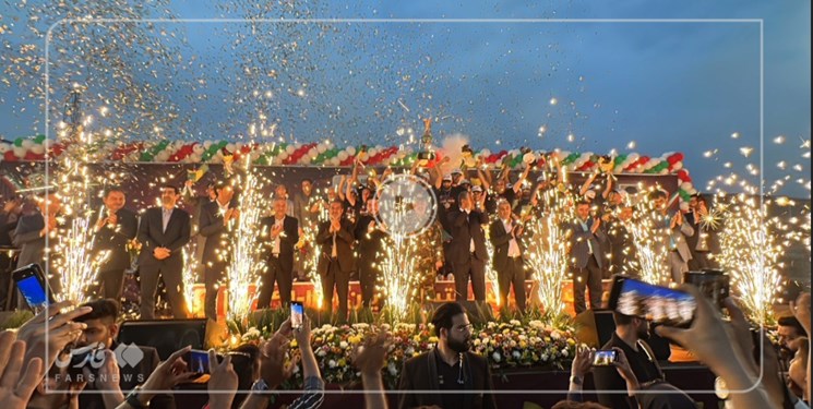فیلم| جشن قهرمانی شهرداری گرگان