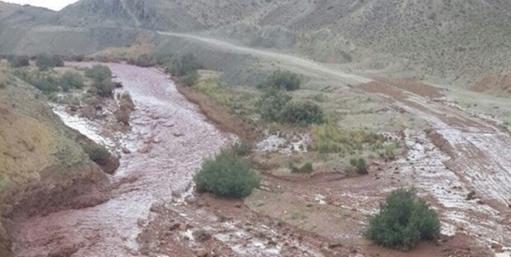 سیلاب راه‌های روستایی چهاردانگه را مسدود کرد
