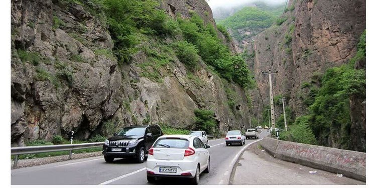 ترافیک سنگین مقطعی در کندوان