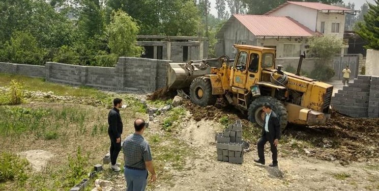 آزادسازی 8 هزارمتر از اراضی کشاورزی محمودآباد