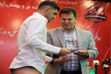 مراسم معارفه سرمربی باشگاه نساجی مازندران