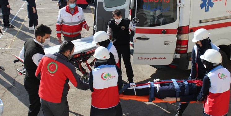 پوشش 581 حادثه در گلستان توسط هلال احمر
