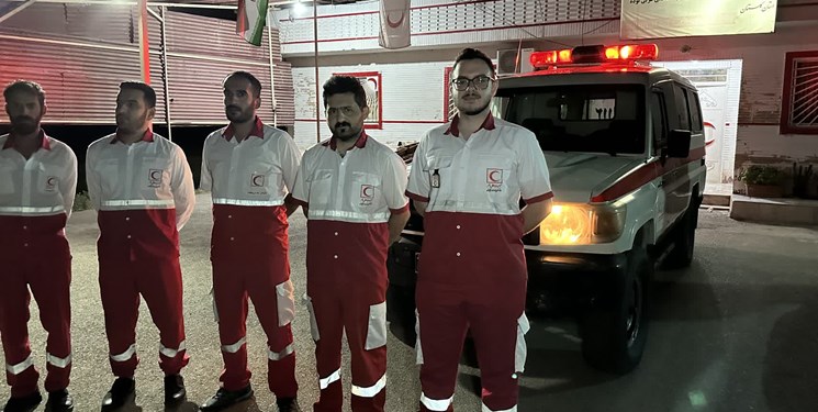 خدمت‌رسانی در پایگاه هلال احمر «قرق» با قوت ادامه دارد