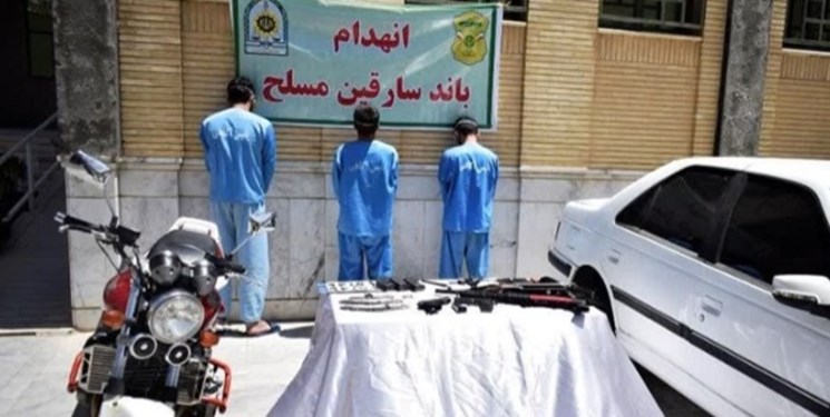 سارقان مسلح گنبدی در چنگال پلیس