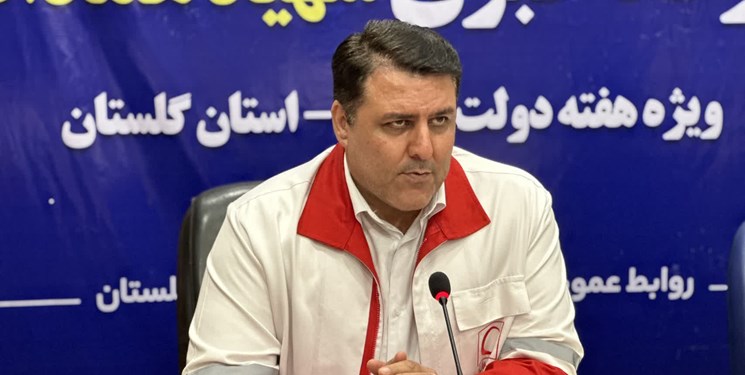 امدادرسانی به 3 هزار حادثه در گلستان توسط هلال احمر