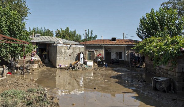فیلم| آخرین جزییات خسارت سیل به روستای قورچای