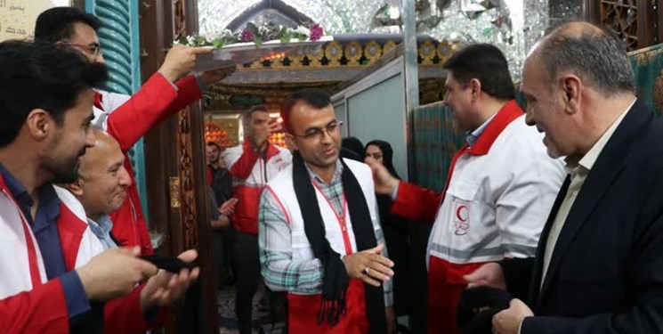اعزام تیم درمانی امدادی گلستان به طریق الحسین کشور عراق