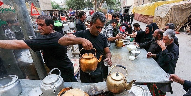 برپایی 40 موکب دلدادگان حسینی در روز اربعین در گنبدکاووس