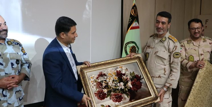 فرمانده مرزبانی بندرانزلی معارفه شد