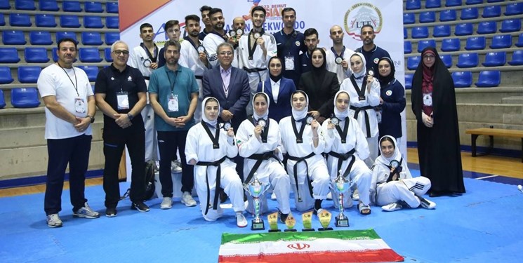 مازنی‌ها در پاراتکواندو قهرمانی آسیا به طلا و نقره رسیدند