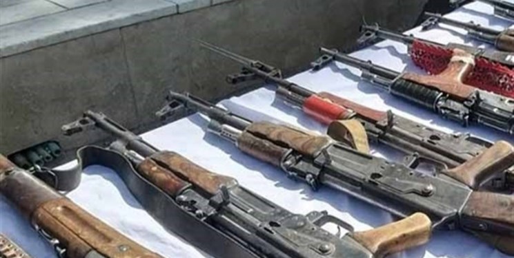 کشف 16 قبضه سلاح جنگی در گلستان
