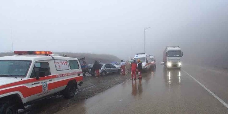 خطای انسانی علل اصلی بروز تصادفات در جاده‌های لغزنده است