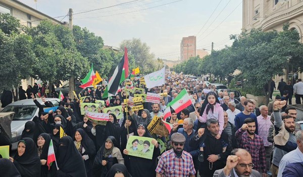 فیلم| راهپیمایی نمازگزاران گرگانی در حمایت از مردم فلسطین