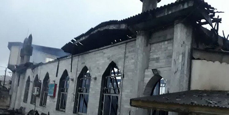علت حریق مسجد صاحب‌الزمان رشت در دست بررسی است