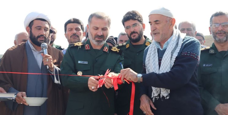بهره‌برداری جاده بین مزارع روستای کم‌برخوردار بهشهر در کمتر از 20 روز